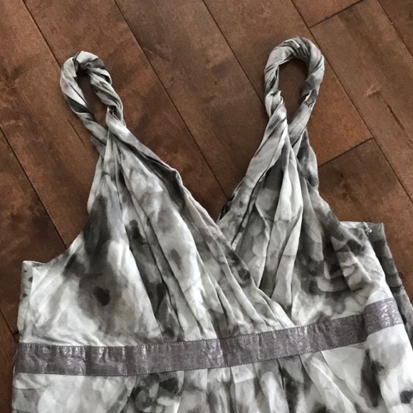 3 Suisses Maxi Dress- Gray- Size L - Picture 3 of 8